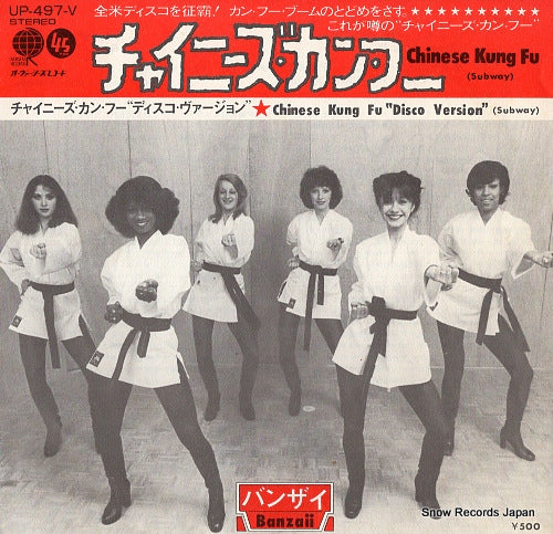 BANZAII chinese kung fu UP-497-V