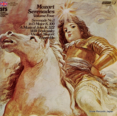 BOSKOVSKY, WILLI mozart; serenades volume four STS15301