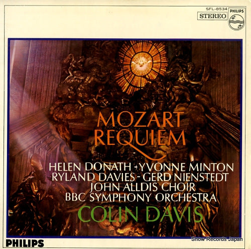 DAVIS, COLIN mozart; requiem in d minor, k.626 SFL-8534