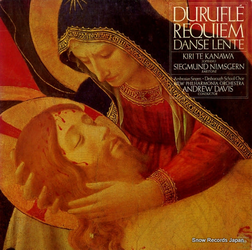 DAVIS, ANDREW durufle; requiem, danse lente M34547