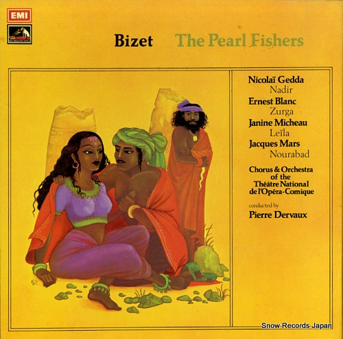 DERVAUX, PIERRE bizet; the pearl fishers SLS877