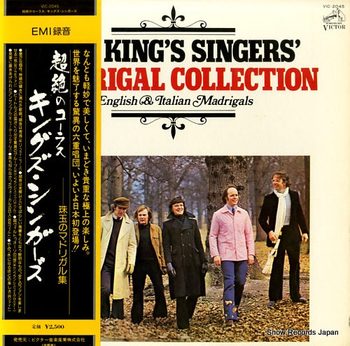 KING'S SINGERS, THE madrigal collection VIC-2045
