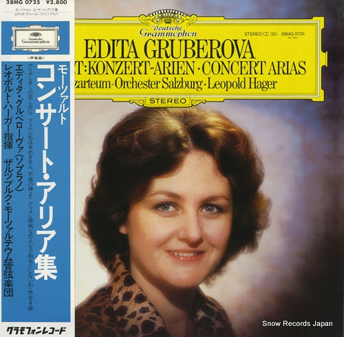 GRUBEROVA, EDITA mozart; konzert-arien 28MG0725