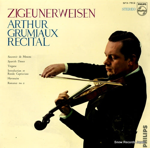 GRUMIAUX, ARTHUR zigeunerweisen / arthur grumiaux recital SFX-7512