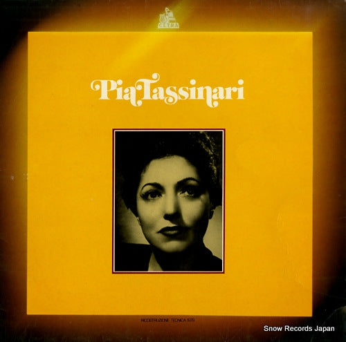 TASSINARI, PIA pia tassinari LPO2036