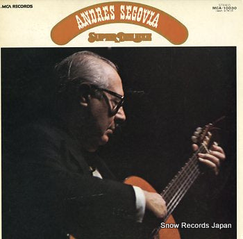SEGOVIA, ANDRES super deluxe MCA-10030
