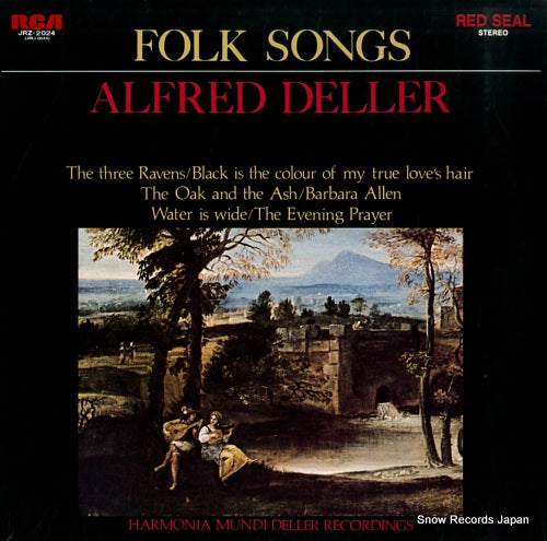 DELLER, ALFRED folk songs JRZ-2024