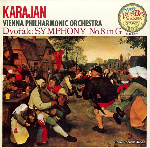 KARAJAN, HERBERT VON dvorak; symphony no.8 in g major, op.88 SLC6076