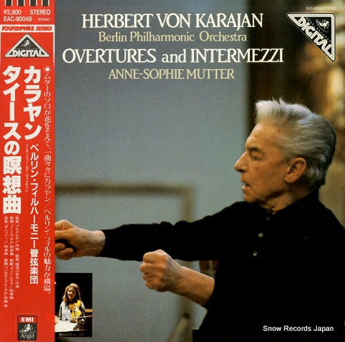 KARAJAN, HERBERT VON overtures and intermezzi EAC-90048