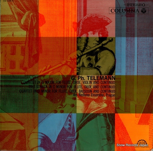 ARS REDIVIVA ENSEMBLE, PRAGUE telemann; quintets & trio sonata OS-488-S