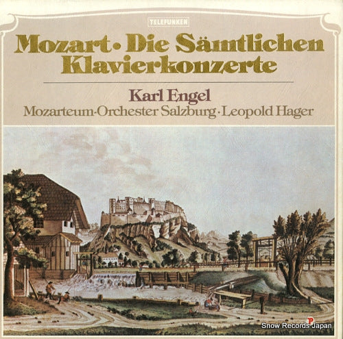ENGEL, KARL mozart: die samtlichen klavierkonzerte SLE1075-87