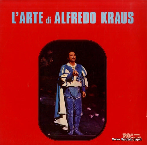 KRAUS, ALFREDO l'arte di alfredo kraus GB507