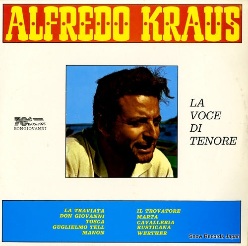 KRAUS, ALFREDO la voce di tenore GB513