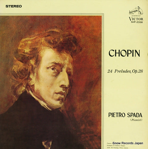 SPADA, PIETRO chopin; 24 preludes, op.28 SHP-2338
