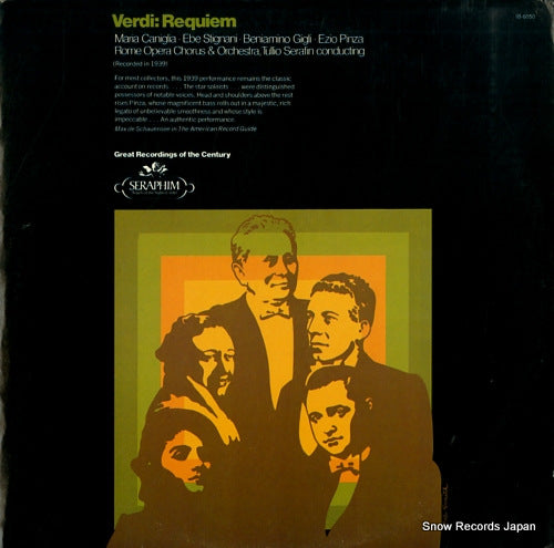 SERAFIN, TULLIO verdi; requiem IB-6050