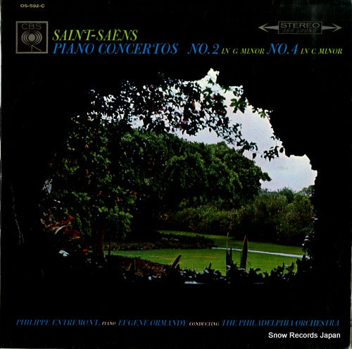 ORMANDY, EUGENE saint-saens; piano concertos no.2 in g minor no.4 in c minor OS-592-C