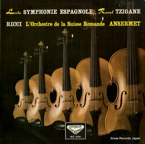ANSERMET, ERNEST lalo; symphonie espagnole SLC1030