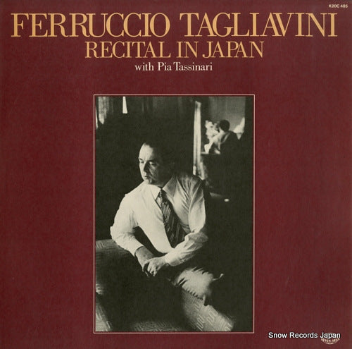 TAGLIAVINI, FERRUCCIO tagliavini recital in japan K20C485