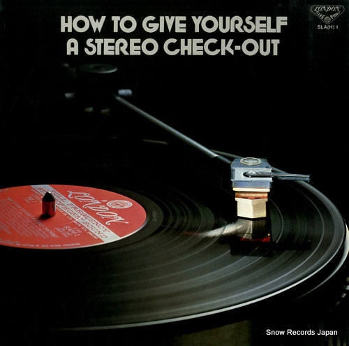 KERTESZ, ISTVAN how to give yourself a stereo check-out SLA(H)1