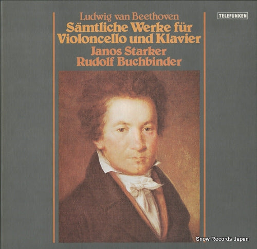 STARKER, JANOS beethoven; samtliche werke fur violoncello und klavier SLE-1122/4