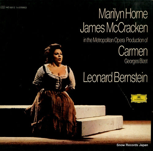 BERNSTEIN, LEONARD bizet; carmen MG8012/14