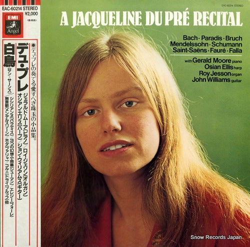 DU PRE, JACQUELINE a jacqueline du pre recital EAC-60214