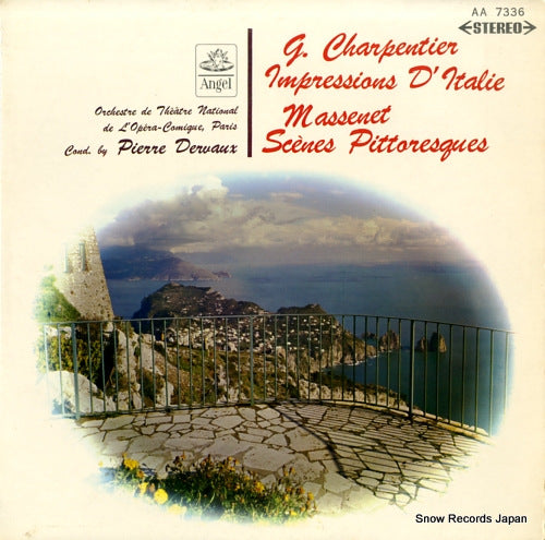 DERVAUX, PIERRE charpentier; impressions d'italie AA7336