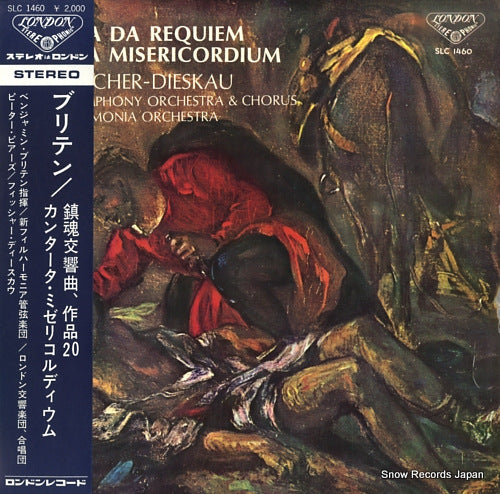 BRITTEN, BENJAMIN britten; sinfonia da requiem SLC1460