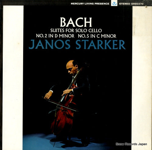 STARKER, JANOS bach; suites for solo cello no.2 in d minor SR90370