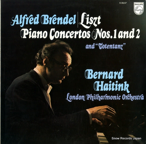 BRENDEL, ALFRED liszt; piano concertos nos.1 and 2 X-8657