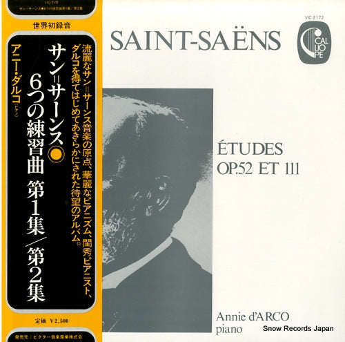D'ARCO, ANNIE saint-saens; etudes op.52 et 111 VIC-2172