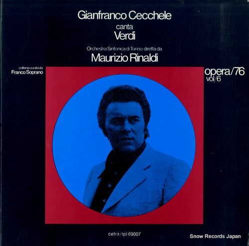CECCHELE, GIANFRANCO gianfranco cecchele canta verdi CETRA/LPL69007
