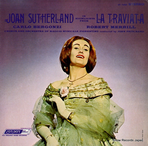 SUTHERLAND, JOAN verdi; la traviata highlights OS25886
