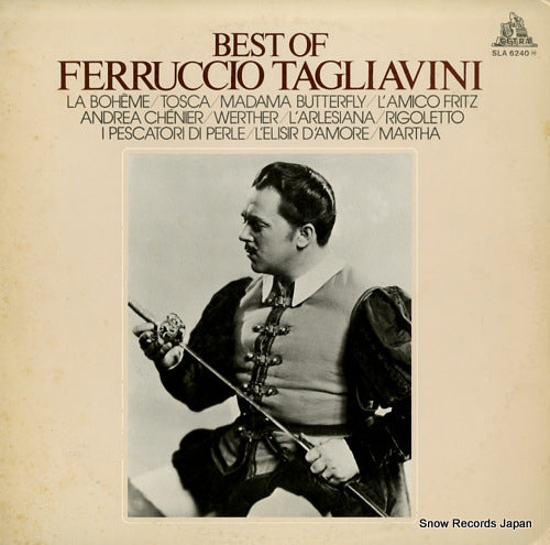 TAGLIAVINI, FERRUCCIO best of ferruccio tagliavini SLA6240M