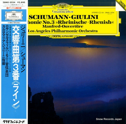 GIULINI, CARLO MARIA schumann; symphonie no.3 "rheinische" 28MG0234