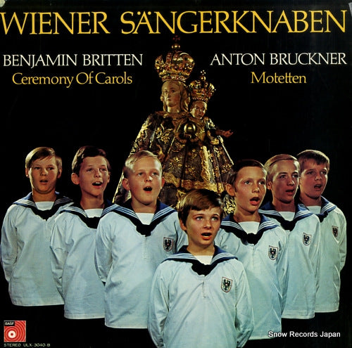 WIENER SANGERKNABEN benjamin britten; ceremony of carols ULX-3040-B