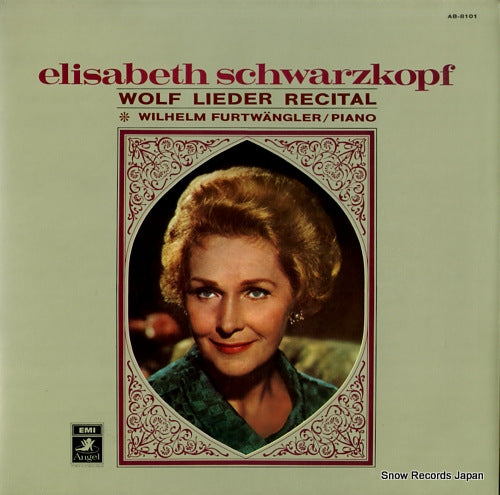 SCHWARZKOPF, ELISABETH wolf lieder recital AB-8101