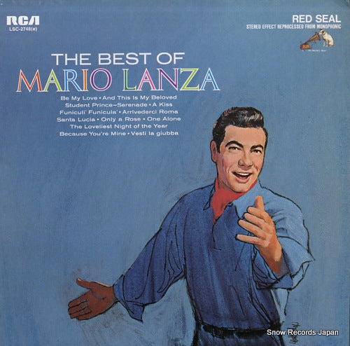 LANZA, MARIO the best of mario lanza LSC-2748