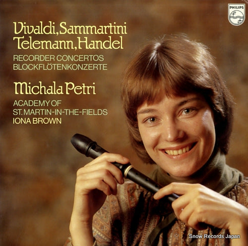 PETRI, MICHALA recorder concertos 25PC-84