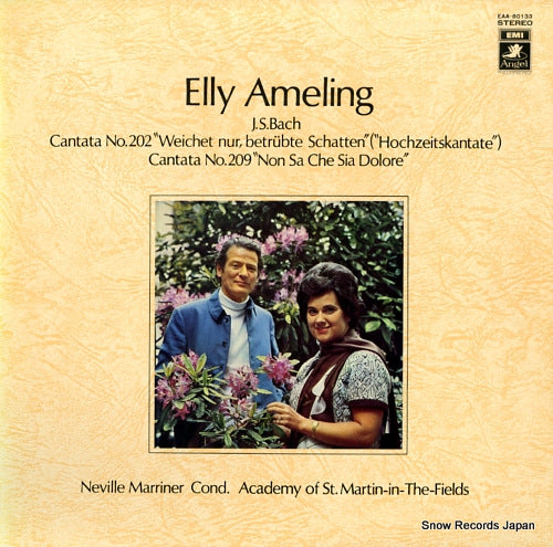 AMELING, ELLY bach; cantata no.202 "weichet nur, betrubte schatten" ("hochzeitskantate") EAA-80133