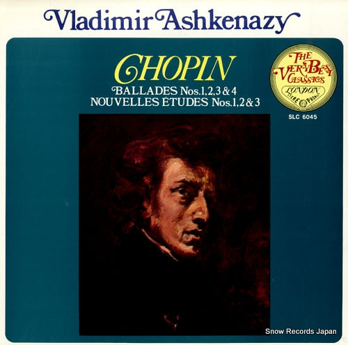 ASHKENAZY, VLADIMIR chopin; ballades nos.1,2,3&4 SLC6045
