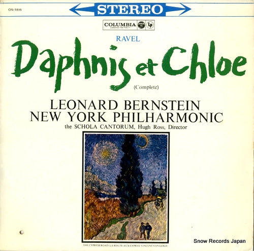BERNSTEIN, LEONARD ravel; daphnis et chloe (complete) OS-188