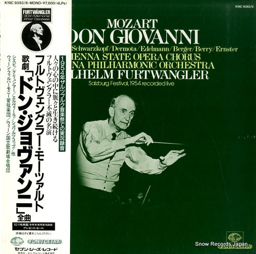 FURTWANGLER, WILHELM mozart; don giovanni K19C9393/6
