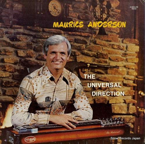 ANDERSON, MAURICE the universal direction R-5054-LPS