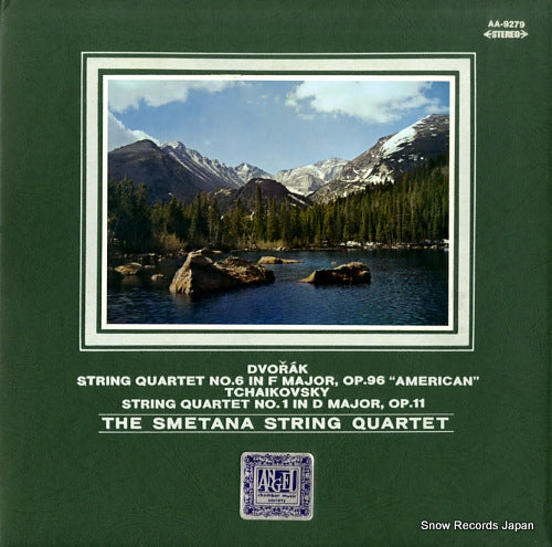 SMETANA STRING QUARTET, THE dvorak; string quartet no.6 in f major, op.96 "american" AA-9279