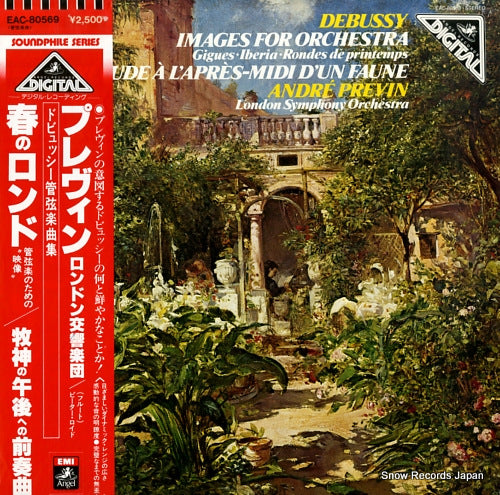 PREVIN, ANDRE debussy; images for orchestra EAC-80569