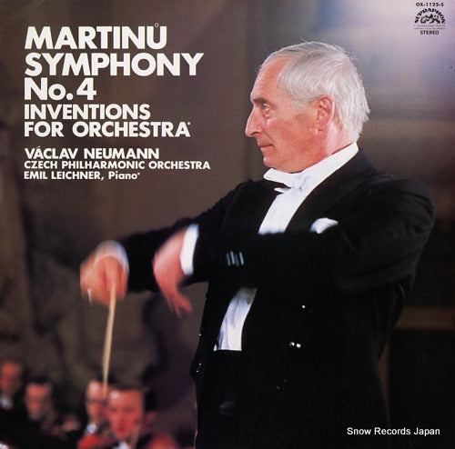 NEUMANN, VACLAV martinu; symphony no.4 OX-1122-S