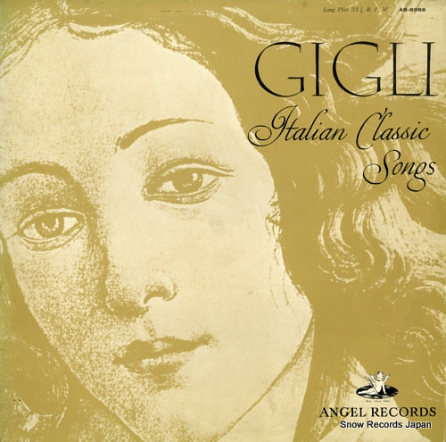 GIGLI, BENIAMINO italian classic song AB-8088