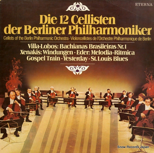 DIE 12 CELLISTEN DER BERLINER PHILHARMONIKER die 12 cellisten der berliner philharmoniker 827623