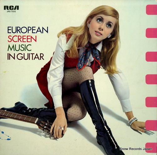 GUITARRA AZUL AND STRINGS ROMAN european screen mood in guitar JRS-7010